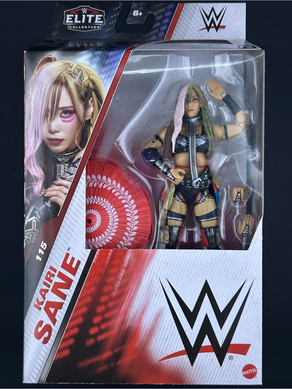 Mattel WWE Elite 115 Kairi Sane Wrestling Action Figure 2024 Kabuki Warriors